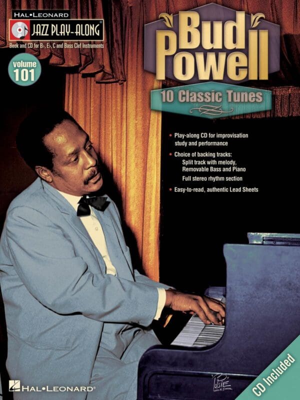 Mark Taylor | Jazz playalong volume 101: Bud Powell, 10 classic tunes | Hal Leonard