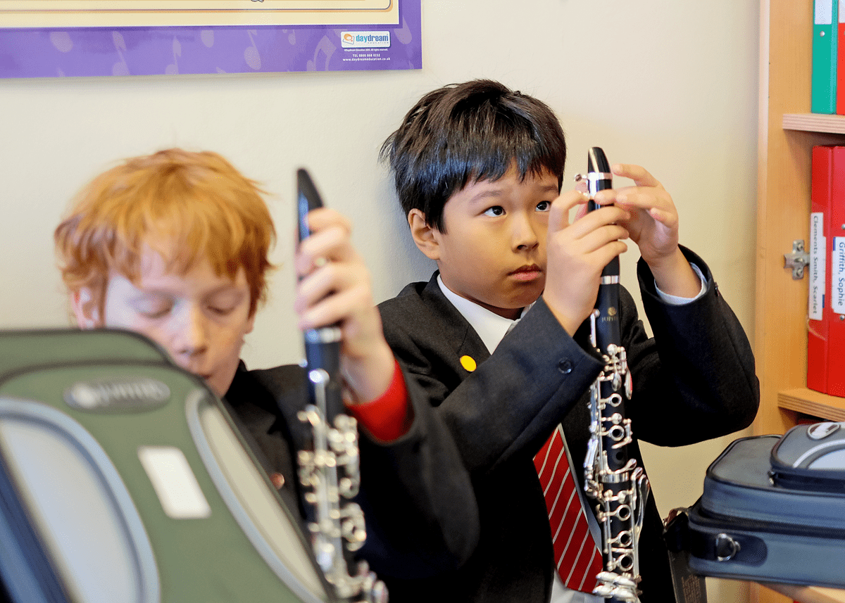 Abercorn School – 100% of Children Learning the Clarinet